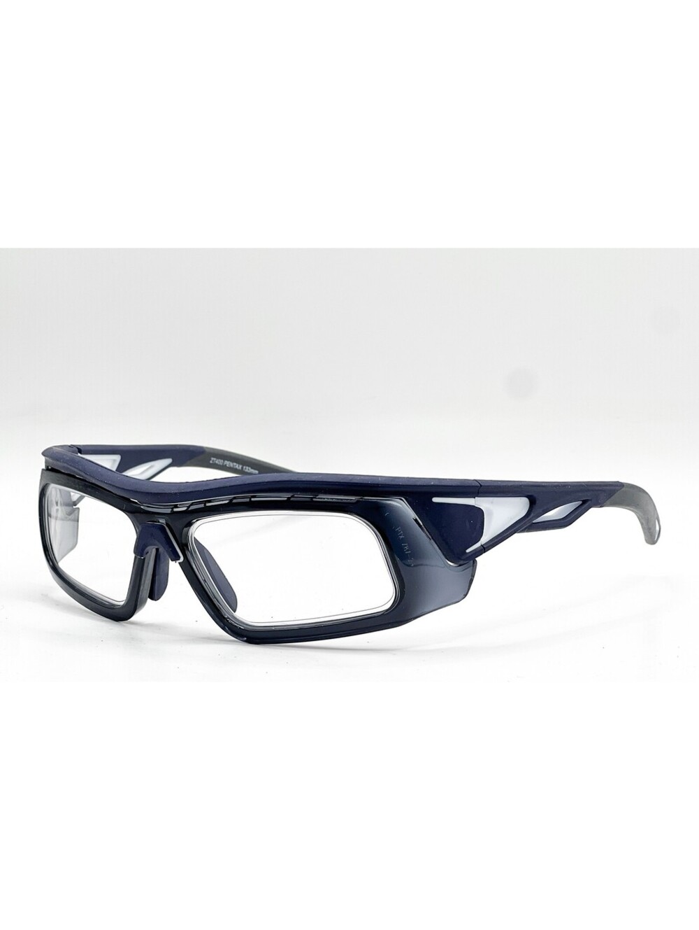 Pentax Zt400 Ptx Z87-2+ Blue Authentic Eyeglasses 57-15-133